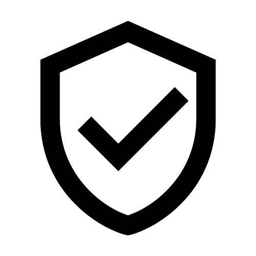 dessin d'un badge coché pour illustrer les prestations autour du PPMS - foray perraud électricité